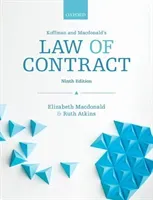 Koffman & Macdonald's Law of Contract (MacDonald Elizabeth)(Paperback)