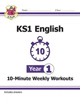 KS1 English 10-Minute Weekly Workouts - Year 1 (Books CGP)(Paperback / softback)