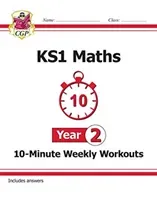 KS1 Maths 10-Minute Weekly Workouts - Year 2 (Books CGP)(Paperback / softback)