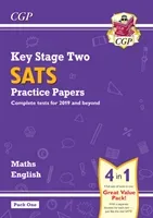 KS2 Maths and English SATS Practice Papers Pack (for the 2022 tests) - Pack 1 (Books CGP)(Paperback / softback)