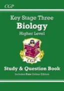 KS3 Biology Study & Question Book - Higher (CGP Books)(Paperback / softback)