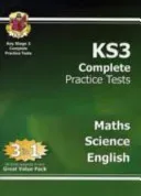 KS3 Complete Practice Tests - Maths, Science & English (CGP Books)(Paperback / softback)