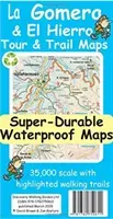 La Gomera and El Hierro Tour and Trail Maps (Brawn David)(Sheet map)