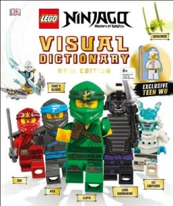 Lego Ninjago Visual Dictionary, New Edition: With Exclusive Teen Wu Minifigure [With Toy] (Kaplan Arie)(Pevná vazba)