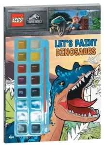 Lego(r) Jurassic World(tm): Let's Paint Dinosaurs (Ameet Publishing)(Paperback)