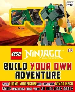 Lego(r) Ninjago: Build Your Own Adventure: With Lloyd Minifigure and Exclusive Ninja Merch, Book Includes More Than 50 Buil (DK)(Pevná vazba)