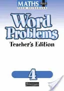 Maths Plus Word Problems 4: Teacher's Book(Paperback / softback)
