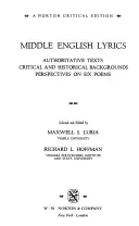 Middle English Lyrics (Hoffman Richard L.)(Paperback)