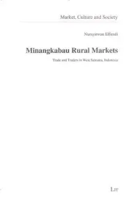 Minangkabau Rural Markets - Trade and Traders in West Sumatra, Indonesia (Effendi Nursyirwan)(Paperback / softback)