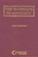 Munkman: The Technique of Advocacy (Munkman John)(Pevná vazba)