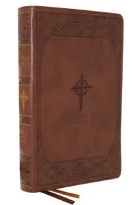 Nabre, New American Bible, Revised Edition, Catholic Bible, Large Print Edition, Leathersoft, Brown, Comfort Print: Holy Bible (Catholic Bible Press)(Imitation Leather)