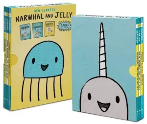 Narwhal and Jelly Box Set (Books 1, 2, 3, and Poster) (Clanton Ben)(Paperback)
