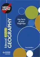 Need to Know: Edexcel A-level Geography (Redfern David)(Paperback / softback)