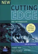 New Cutting Edge Pre-Intermediate Students Book and CD-Rom Pack (Cunningham Sarah)(Mixed media product)
