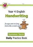 New KS2 Handwriting Daily Practice Book: Year 4 - Summer Term (Books CGP)(Paperback / softback)