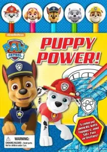Nickelodeon Paw Patrol: Puppy Power! [With Pens/Pencils] (Fischer Maggie)(Paperback)