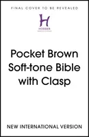 NIV Pocket Brown Soft-tone Bible with Clasp (new edition) (Version New International)(Paperback / softback)