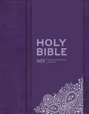 NIV Thinline Purple Soft-Tone Bible with Clasp (Version New International)(Paperback / softback)
