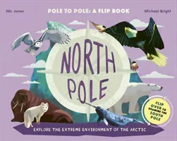 North Pole / South Pole - From Pole to Pole: a Flip Book (Bright Michael)(Pevná vazba)
