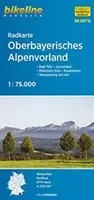 Oberbayerisches Alpenvorland Cycle Map(Sheet map, folded)