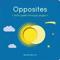 Opposites - A board book with peek-through pages(Board book)