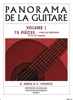 Panorama De La Guitare - Vol. 1 - 75 PieCes Pour Les DeButants, 1eRe Et 2eMe AnneEs(Undefined)