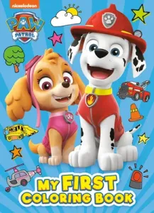 Paw Patrol: My First Coloring Book (Paw Patrol) (Golden Books)(Paperback)