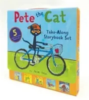 Pete the Cat Take-Along Storybook Set: 5-Book 8x8 Set (Dean James)(Boxed Set)
