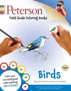 Peterson Field Guide Coloring Books: Birds [With Sticker(s)] (Alden Peter)(Paperback)