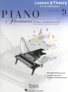 Piano Adventures All-in-Two Level 2a Lesson/Theory - Lesson & Theory - Anglicised Edition(Book)