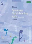 Piano Specimen Sight-Reading Tests, Grade 5(Sheet music)