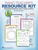 Piano Teacher's Resource Kit: Reproducible Worksheets, Games, Puzzles, and More! (Harrington Karen)(Paperback)