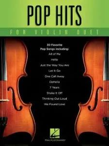 Pop Hits for Violin Duet (Hal Leonard Corp)(Paperback)