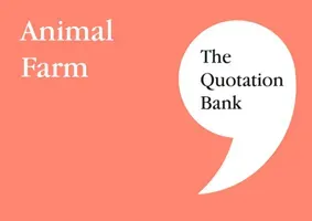Quotation Bank - Animal Farm GCSE Revision and Study Guide for English Literature 9-1(Paperback / softback)