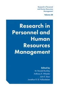 Research in Personnel and Human Resources Management (Buckley M. Ronald)(Pevná vazba)