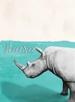 RhiNo - Large Blank Notebook(Notebook / blank book)