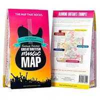 S T & G's Great British Music Map(Sheet map, folded)