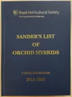 Sander's List of Orchid Hybrids 3 Years Addendum 2011-2013(Pevná vazba)