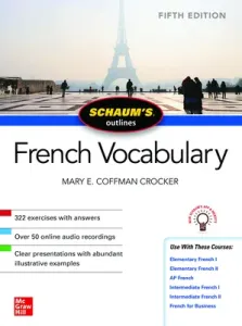 Schaum's Outline of French Vocabulary, Fifth Edition (Crocker Mary)(Paperback)