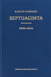 Septuagint (Rahlfs Alfred)(Pevná vazba)