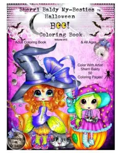 Sherri Baldy My-Besties TM Halloween Coloring Book BOO! (Baldy Sherri Ann)(Paperback)