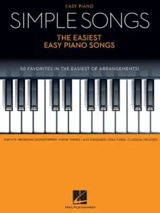 Simple Songs - The Easiest Easy Piano Songs (Hal Leonard Corp)(Paperback)