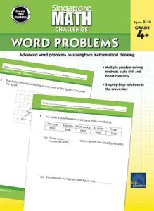 Singapore Math Challenge Word Problems, Grades 4 - 6 (Singapore Math)(Paperback)
