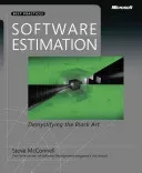 Software Estimation: Demystifying the Black Art (McConnell Steve)(Paperback)