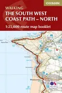 South West Coast Path Map Booklet - Vol 1: Minehead to St Ives - 1:25,000 OS Route Mapping (Dillon Paddy)(Paperback / softback)
