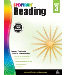 Spectrum Reading Workbook, Grade 3 (Spectrum)(Paperback)