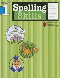 Spelling Skills: Grade 1 (Flash Kids Harcourt Family Learning) (Flash Kids)(Paperback)