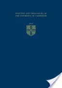 Statutes and Ordinances of the University of Cambridge 2015(Paperback)