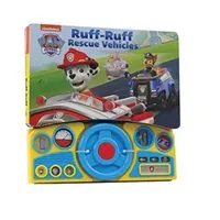 Steering Wheel Paw Patrol Ruff Ruff Vehicles(Pevná vazba)
