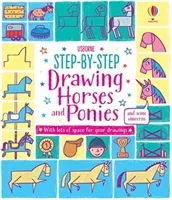 Step-by-step Drawing Horses and Ponies (Watt Fiona)(Paperback / softback)